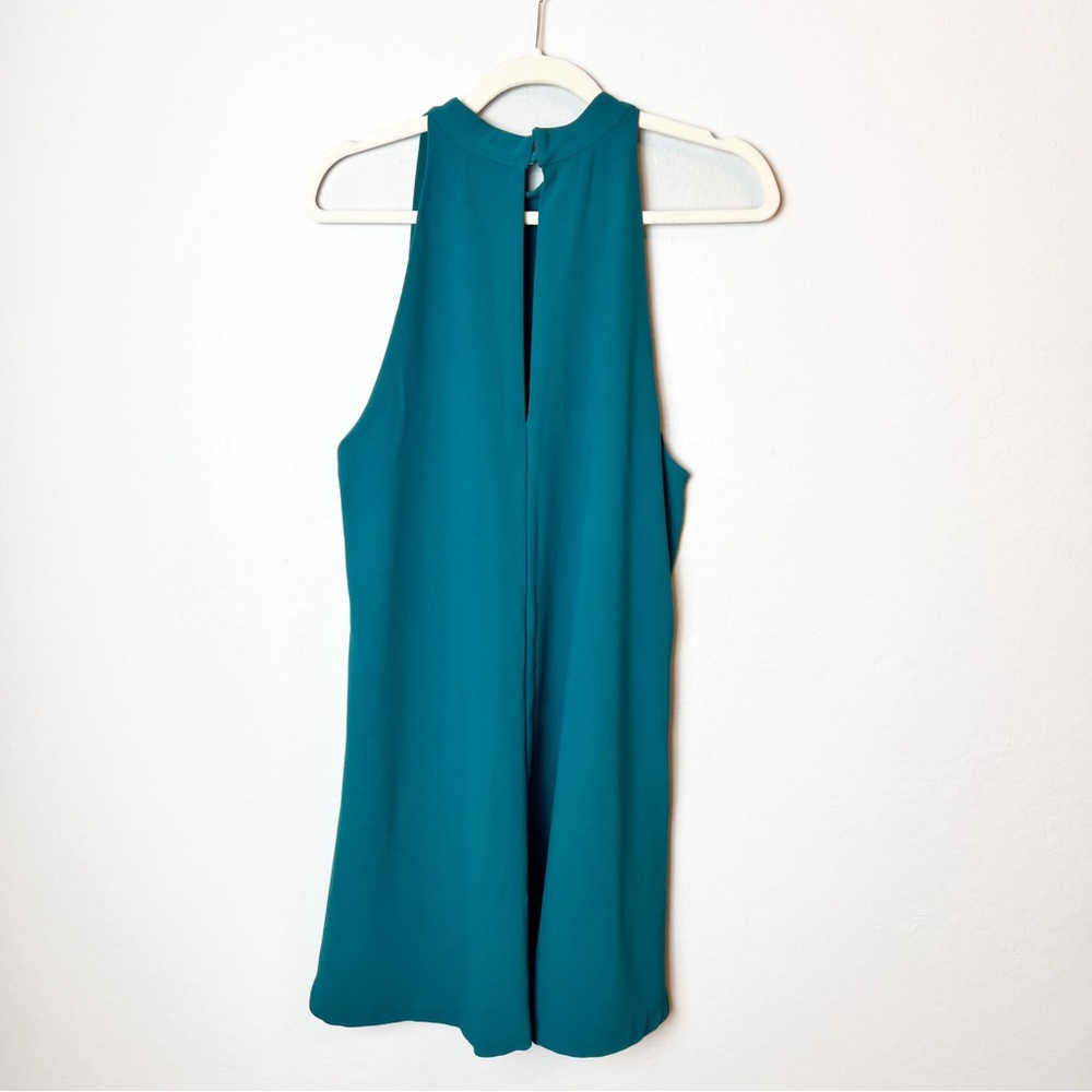 REVOLVE BRAND LOVERS + FRIENDS Lily Mini Dress In Green Dress Size Large EUC - Picture 5 of 7